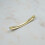 Brushed Brass Cabinet Bow Handles (160mm Handle) 5
