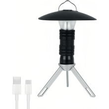 Vysoce kvalitní, zbrusu nová, USB dobíjecí magnetická lampa do stanu TOMSHOO