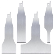4-teiliges Set Schaberklingen für Säbelsägen, Zubehör für Säbelsägen und Adapter