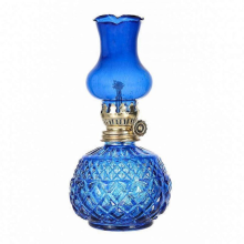 Petroleumlampe, Öllampe für drinnen und draußen, klassische Glas-Öllaterne, transparente Petroleumlaterne für Hochzeiten, Schlafzimmer