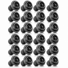 Verpakking van 24 herbruikbare wijnvacuümstoppers met pomp voor het afsluiten en bewaren van wijnflessen.