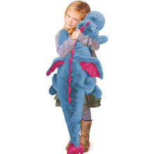 94 cm kleine vliegende draak pop zachte slaap lange kussenpop liggende dinosaurus pluche speelgoed