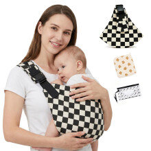 Baby Sling Carrier, Adjustable Front & Back, Comfortable