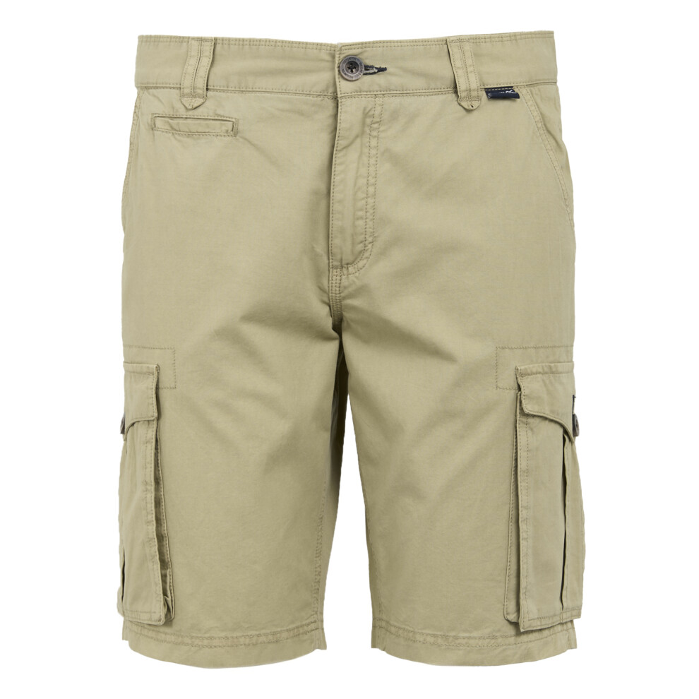 Regatta Men's White Shorebay Ii Cargo Shorts - Pepper - 33R - Pepper - 100% Cotton - Image 2