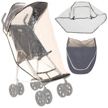 MobiQuip XL Pushchair All Weather Accessories Pack - Blue