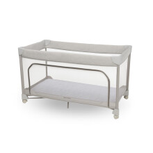 Maxi-Cosi Merlin, 2-in-1 Travel Cot & Play Area, 0-4 Years, up to 18 kg, Baby & Toddler Travel Bed, 1-Second Fold, 120x60 cm CloudCore Mattress, Side
