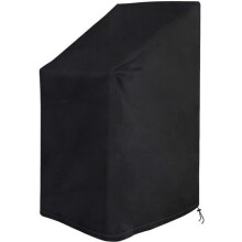 Waterdichte, stapelbare tuinstoelhoes 65 x 65 x 80/120 cm, duurzame beschermhoes voor buiten