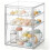 3 Tier Acrylic Baby Bottle Organizer Clear Plastic Bottle Storage Container 1