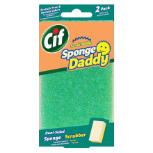 Scrub Daddy Sponge Daddy - Dobbeltsidig Svamperenser (Duo-pakke)