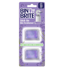 Bin Brite Lim På Søppelbøtte Freshener Lavendelduft - 2 x 5g