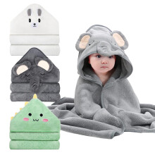 ROXANEPIG 3 Pack Hooded Baby Towel - Premium Soft Bath Towel for Bathtub for Babie, Newborn, Infant - Ultra Absorbent, Natural Baby Stuff Towel for B