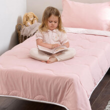 Hygge Sheets Kids Coverless Duvet – Toddler Beds – 4.5 Tog (Pink)