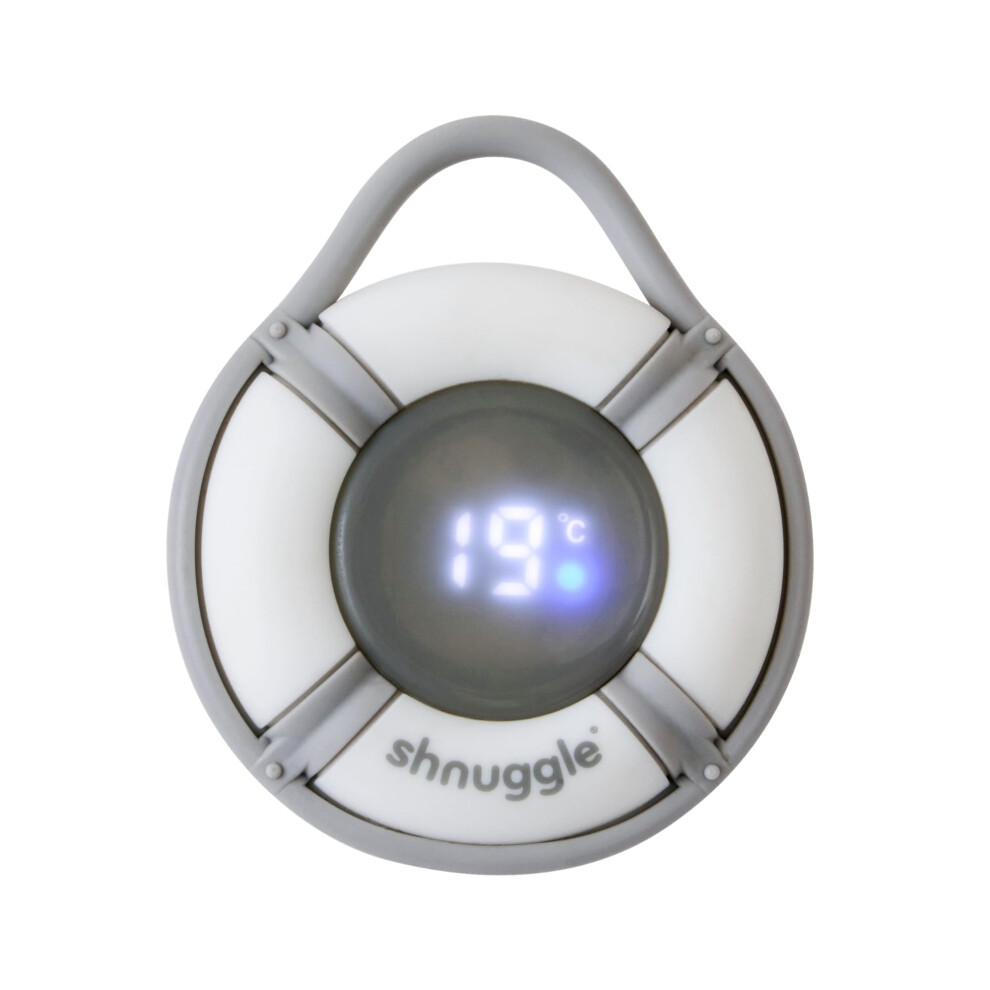 Shnuggle Bobbin Buoy Baby Bath Thermometer, Floating Digital Thermometer With Easy Read Temperature Display And Colour Indicator For Newborn, Infant A
