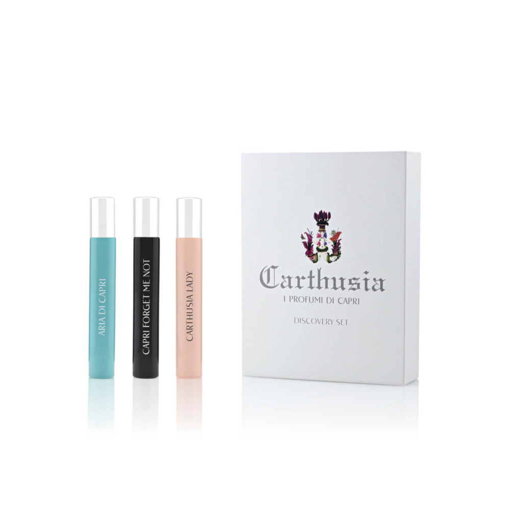 Carthusia Dolce Vita Discovery Set Aria Di Capri, Capri Forget Me Not, Lady 3 X 10 Ml