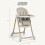 Mamas & Papas Mamas & Papas Snax Adjustable Highchair - Truffle 4