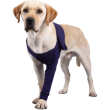Manga protectora anti-lamido para perros, mangas de recuperación para perros para lesiones en las patas de las mascotas y recuperación