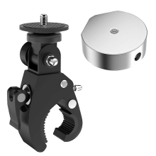 Compatible con Starlink Mini Mount, soporte de poste con abrazadera de ángulo ajustable para escaleras de RV, barandillas de yates y t