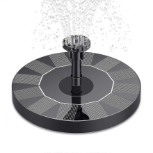 Fuente solar, bomba solar para estanque, bomba flotante para fuente de jardín