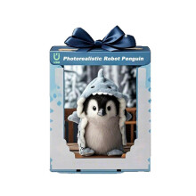 Realistische elektronische Pinguin-Spielzeugpuppe, interaktive Laufroboterpuppe, Geschenk für Kinder und Sammler