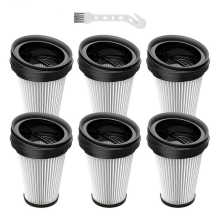 Paquete de 6 filtros de repuesto compatibles con las aspiradoras de mano inalámbricas 2 en 1 VCH9829, VCH9832, VCH9630, VCH9631 y VCH9