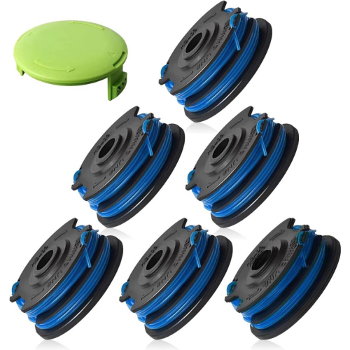 Συμβατό με το σετ χλοοκοπτικών Greenworks Lawn Mower με 6 νάιλον σχοινιά και 1 καπάκι