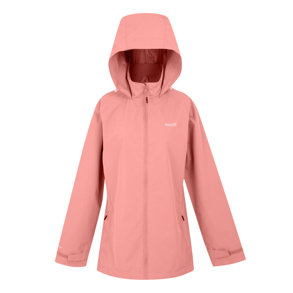 Regatta (12 Uk, Peach Pink) Womens/Ladies Daysha Ii Waterproof Jacket