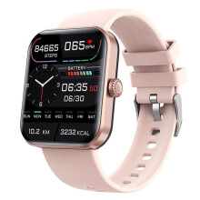Bluetooth-smartwatch F57L met niet-invasieve bloedsuikermeting en gezondheidsmonitoring.