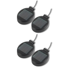 db-os napelemes LED-es lámpacsere felső rész panel, napelemes lámpa fedél izzó kiegészítők