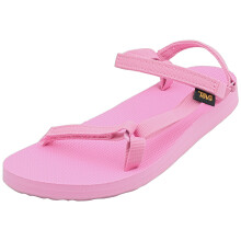 (4) Teva Original Universal Slim Womens Walking Sandals in Pink