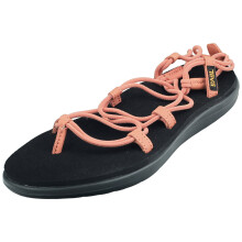 (7) Teva Voya Infinity Womens Walking Sandals in Orange Black