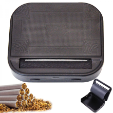 Macchina per arrotolare il tabacco, 1 pezzo, macchina automatica per arrotolare sigarette, scatola in metallo portatile da 70 mm per ar