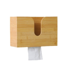 Dispenser di asciugamani di carta in legno massello, da parete con piedini antiscivolo, pieghevole a C, adatto a diversi ambienti.