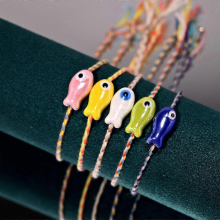 Armbånd med keramisk havtema og fisk, bohemsk smykker til kvinner, komfortabel passform, ankelkjede, gaver, dekorasjon