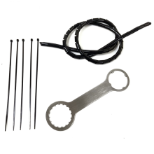 Kompatibel med Bafang BBS01/BBS02/BBSHD universelt DIY elektrisk sykkelnøkkelsett installasjonsverktøy for midtmotor (YMQX)