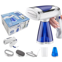 Kannettava kokoontaitettava vaatehöyrystin 1600 W, 250 ml:n vesisäiliö, 20 sekunnin lämmitys, kompakti vaatehöyrystin kotiin ja ma