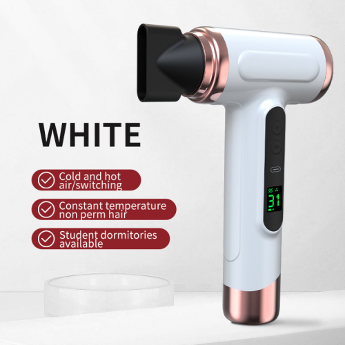 Ασύρματο πιστολάκι μαλλιών 200W 15000mAh, ρυθμιζόμενο, 2026, τελευταίο μοντέλο 1