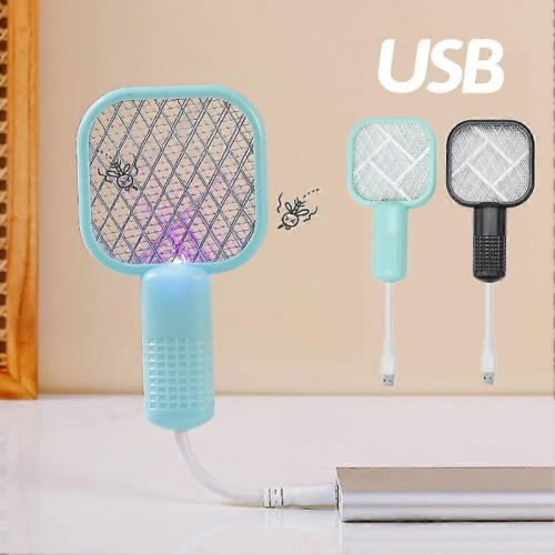 USB μίνι ηλεκτρικό κουνουπιέρα UV φως μύγα bug zapper ρακέτα εντόμων επαναφορτιζόμ 1