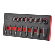 Britool 16Pc 1/2" Impact E-Torx Socket Set