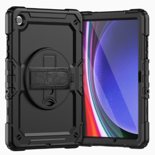 Προστατευτική θήκη για το Galaxy Tab A9 Plus, περιστρεφόμενη βάση 360, ρυθμιζόμε