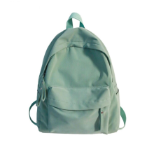 Rucsac școlar din nailon de mare capacitate pentru studente și fete, geantă casual pentru laptop, verde