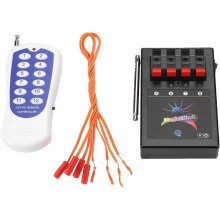 Sistem de aprindere cu 12 canale pentru controlul aprinderii artificiilor wireless