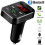 Πομπός Bluetooth FM - Προσαρμογέας Ραδιοφώνου - Φορτιστής USB - MP3 Player - Hands-free - Μαύρ 1