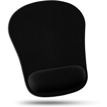 Hoogwaardige muismat, perfect formaat voor computer, laptop, thuis, op kantoor en op reis. Antislip PU-onderkant voor optimale grip op het bureau.