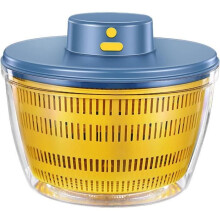 Secador de Salada Recarrregável Automático de Grande Capacidade Azul Fácil de Limpar