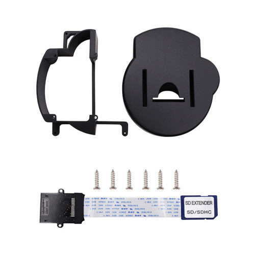 (Black) Installation Kit with SD Extension Cable for Nintendo Console GC Loader Mod 2