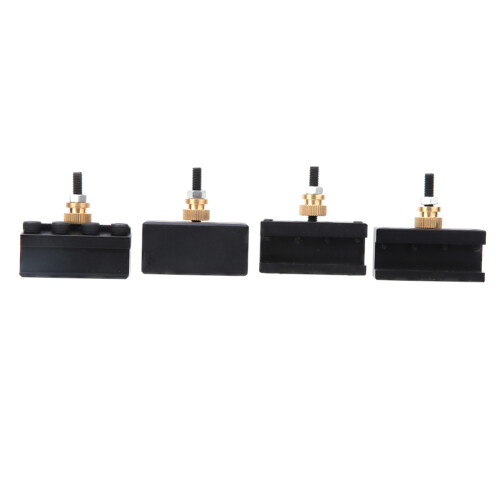 Schnellwechselhalter-Set, 4 Stück Alu 1