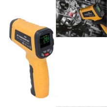 Termometru cu infraroșu de înaltă precizie, LCD, iluminat din spate, portabil, industrial, pentru sudură, bucătărie