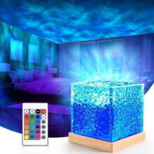 Proiettore di luce notturna Galaxy, 16 colori, 30 modalità, 6 livelli di luminosità per camera da letto e cameretta dei bambini.
