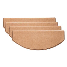 (Camel, 1Pcs) 13PCS Non-Slip Stair Tread Mats - Carpet Protection Pads for Steps & Staircases