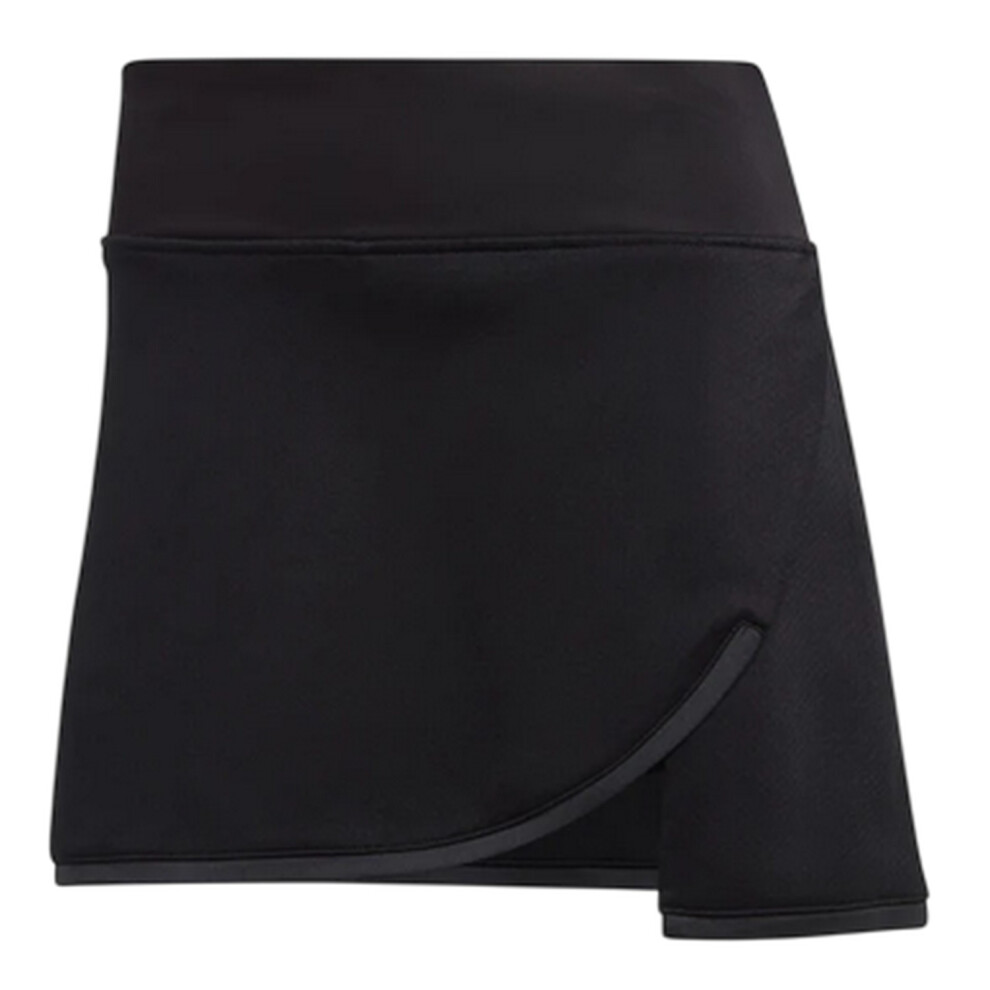 Adidas (8 Uk, Black) Womens/Ladies Club Tennis Skirt
